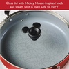 image:imageFarberware Disney Bon Voyage Ceramic Nonstick Frying Pan Dishwasher Safe Skillet 11 Inch RedRed