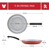 image:imageFarberware Disney Bon Voyage Ceramic Nonstick Frying Pan Dishwasher Safe Skillet 11 Inch RedRed