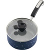 image:imageFarberware Disney Bon Voyage Ceramic Nonstick Lid Dishwasher Safe Saucepan 2Quart BlueBlue