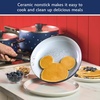 image:imageFarberware Disney Bon Voyage Ceramic Nonstick Pots and Pans Set with Baking SheetCookie Pan and Disney Home Kitchen Tools 8 Piece Non Stick Cookware Set  RedBlue