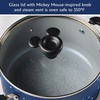 image:imageFarberware Disney Bon Voyage Ceramic Nonstick Pots and Pans Set with Baking SheetCookie Pan and Disney Home Kitchen Tools 8 Piece Non Stick Cookware Set  RedBlue