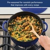 image:imageFarberware Disney Bon Voyage PreSeasoned Cast Iron Dutch OvenCasserole Pan with Lid Suitable for All Stovetops Including Induction 475 Quart BlueBlue