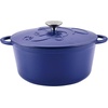 image:imageFarberware Disney Bon Voyage PreSeasoned Cast Iron Dutch OvenCasserole Pan with Lid Suitable for All Stovetops Including Induction 475 Quart BlueBlue