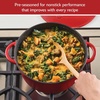 image:imageFarberware Disney Bon Voyage PreSeasoned Cast Iron Dutch OvenCasserole Pan with Lid Suitable for All Stovetops Including Induction 475 Quart BlueRed