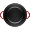 image:imageFarberware Disney Bon Voyage PreSeasoned Cast Iron Dutch OvenCasserole Pan with Lid Suitable for All Stovetops Including Induction 475 Quart BlueRed