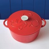 image:imageFarberware Disney Bon Voyage PreSeasoned Cast Iron Dutch OvenCasserole Pan with Lid Suitable for All Stovetops Including Induction 475 Quart BlueRed