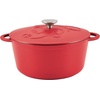 image:imageFarberware Disney Bon Voyage PreSeasoned Cast Iron Dutch OvenCasserole Pan with Lid Suitable for All Stovetops Including Induction 475 Quart BlueRed