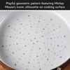 image:imageFarberware Disney Monochrome Ceramic Cookware Nonstick Saute Pan with Lid and Helper Handle Dishwasher Safe 45 Quart  BlackSaute Pan 45 Quart