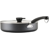 image:imageFarberware Disney Monochrome Ceramic Cookware Nonstick Saute Pan with Lid and Helper Handle Dishwasher Safe 45 Quart  BlackSaute Pan 45 Quart