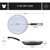 image:imageFarberware Disney Monochrome Ceramic Cookware Nonstick Saute Pan with Lid and Helper Handle Dishwasher Safe 45 Quart  BlackSkillet 11 Inch