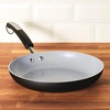image:imageFarberware Disney Monochrome Ceramic Cookware Nonstick Saute Pan with Lid and Helper Handle Dishwasher Safe 45 Quart  BlackSkillet 11 Inch