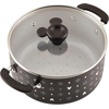 image:imageFarberware Disney Monochrome Ceramic Nonstick Cookware Pots and Pans with BakingBakeware Cookie Pan and Kitchen Cooking Tool Set Dishwasher Safe 8 Piece Cookware Set  Black