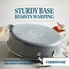 image:imageFarberware DuraStrong Nonstick Saute Pan with Lid 4 Quart Gray