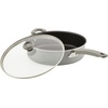 image:imageFarberware DuraStrong Nonstick Saute Pan with Lid 4 Quart Gray