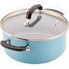 image:imageFarberware EcoAdvantage Ceramic Nonstick CookwarePots and Pans Set 13 Piece  GrayAqua