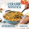 image:imageFarberware EcoAdvantage Ceramic Nonstick CookwarePots and Pans Set 13 Piece  GrayAqua