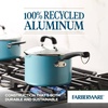 image:imageFarberware EcoAdvantage Ceramic Nonstick CookwarePots and Pans Set 13 Piece  GrayAqua