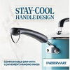image:imageFarberware EcoAdvantage Ceramic Nonstick CookwarePots and Pans Set 13 Piece  GrayAqua