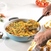 image:imageFarberware EcoAdvantage Ceramic Nonstick CookwarePots and Pans Set 13 Piece  GrayAqua