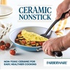 image:imageFarberware EcoAdvantage Ceramic Nonstick CookwarePots and Pans Set 13 Piece  GrayAqua
