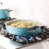 image:imageFarberware EcoAdvantage Ceramic Nonstick CookwarePots and Pans Set 13 Piece  GrayAqua
