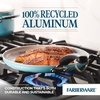 image:imageFarberware EcoAdvantage Ceramic Nonstick CookwarePots and Pans Set 13 Piece  GrayAqua