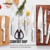 image:imageFarberware EdgeKeeper 13Piece SelfSharpening Knife Block Set Black