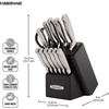 image:imageFarberware EdgeKeeper 13Piece SelfSharpening Knife Block Set Black