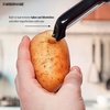 image:imageFarberware Euro Vegetable Peeler with SoftGrip Handle Stainless Steel Blade BuiltIn Bud Remover Dishwasher Safe  Kitchen Peeler for Potatoes Carrots and More