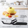 image:imageFarberware Euro Vegetable Peeler with SoftGrip Handle Stainless Steel Blade BuiltIn Bud Remover Dishwasher Safe  Kitchen Peeler for Potatoes Carrots and More