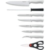 image:imageFarberware FPP12P 12Piece HighCarbon Stamped Stainless Steel Knife Block Set Black Block12Piece Knife Block Set