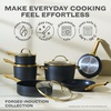 image:imageFarberware Forged Induction Ceramic Nonstick Cookware Set 12 Piece BlackBlack