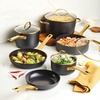 image:imageFarberware Forged Induction Ceramic Nonstick Cookware Set 12 Piece BlackBlack