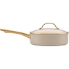 image:imageFarberware Forged Induction Ceramic Nonstick Cookware Set 12 Piece BlackTaupe