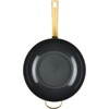 image:imageFarberware Forged Induction Ceramic Nonstick Fry PanSkillet Dishwasher Safe Gold Color Stainless Steel Handle 1225 Inch Frying Pan  TaupeBlack