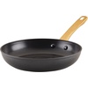 image:imageFarberware Forged Induction Ceramic Nonstick Fry PanSkillet Dishwasher Safe Gold Color Stainless Steel Handle 1225 Inch Frying Pan  TaupeBlack