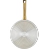 image:imageFarberware Forged Induction Ceramic Nonstick Fry PanSkillet Dishwasher Safe Gold Color Stainless Steel Handle 1225 Inch Frying Pan  TaupeTaupe