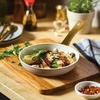 image:imageFarberware Forged Induction Ceramic Nonstick Fry PanSkillet Dishwasher Safe Gold Color Stainless Steel Handle 1225 Inch Frying Pan  TaupeTaupe