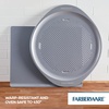 image:imageFarberware GOLDEN BAKE Nonstick Jumbo Baking Cookie Sheet Light Gray2Piece Bakeware Set Pack of 2
