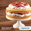 image:imageFarberware GOLDEN BAKE Nonstick Jumbo Baking Cookie Sheet Light Gray2Piece Cake Pan Set