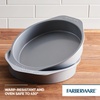 image:imageFarberware GOLDEN BAKE Nonstick Jumbo Baking Cookie Sheet Light Gray2Piece Cake Pan Set