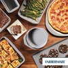 image:imageFarberware GOLDEN BAKE Nonstick Jumbo Baking Cookie Sheet Light Gray2Piece Cake Pan Set