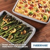 image:imageFarberware GOLDEN BAKE Nonstick Jumbo Baking Cookie Sheet Light Gray2Piece Sheet Pan Set
