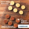 image:imageFarberware GOLDEN BAKE Nonstick Jumbo Baking Cookie Sheet Light Gray2Piece Sheet Pan Set