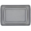 image:imageFarberware GOLDEN BAKE Nonstick Jumbo Baking Cookie Sheet Light Gray2Piece Sheet Pan Set