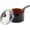 image:imageFarberware Glide Copper Ceramic Nonstick Straining Sauce Pan 3Quart