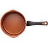 image:imageFarberware Glide Copper Ceramic Nonstick Straining Sauce Pan 3Quart