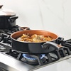 image:imageFarberware Glide Nonstick Frying Pan Set  Fry Pan Set  Skillet Set  925 Inch and 1125 Inch  Black4 Quart