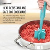 image:imageFarberware Heat Resistant Nylon Meat and Potato Masher Safe for NonStick Cookware Aqua SkyAqua
