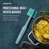 image:imageFarberware Heat Resistant Nylon Meat and Potato Masher Safe for NonStick Cookware Aqua SkyAqua